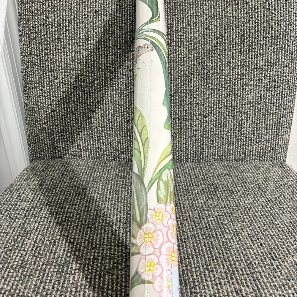 Milton & King Sunny Garden Wallpaper Roll A Bethany Linz Ivory BL055-I NEW